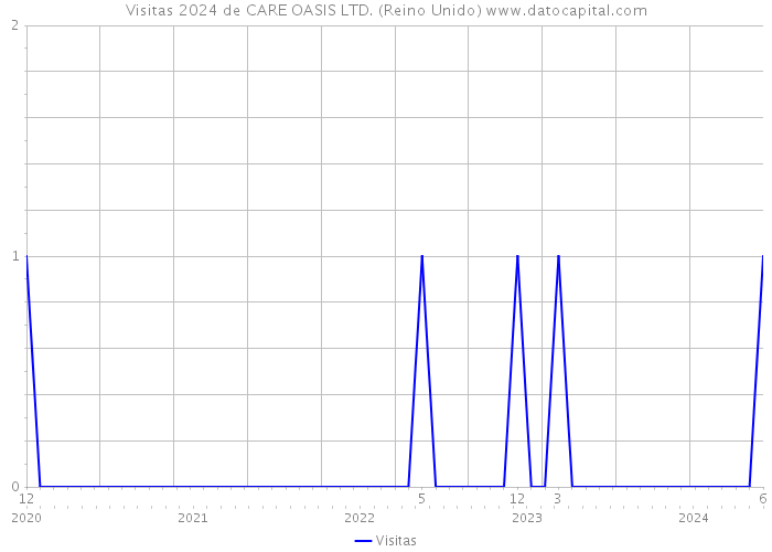 Visitas 2024 de CARE OASIS LTD. (Reino Unido) 