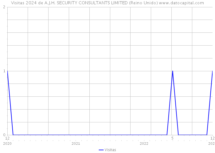 Visitas 2024 de A.J.H. SECURITY CONSULTANTS LIMITED (Reino Unido) 