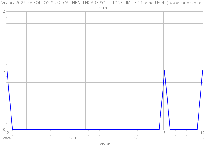 Visitas 2024 de BOLTON SURGICAL HEALTHCARE SOLUTIONS LIMITED (Reino Unido) 