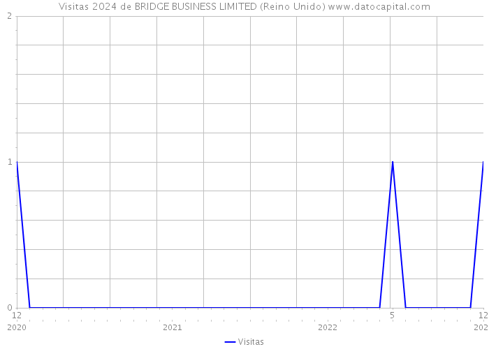 Visitas 2024 de BRIDGE BUSINESS LIMITED (Reino Unido) 