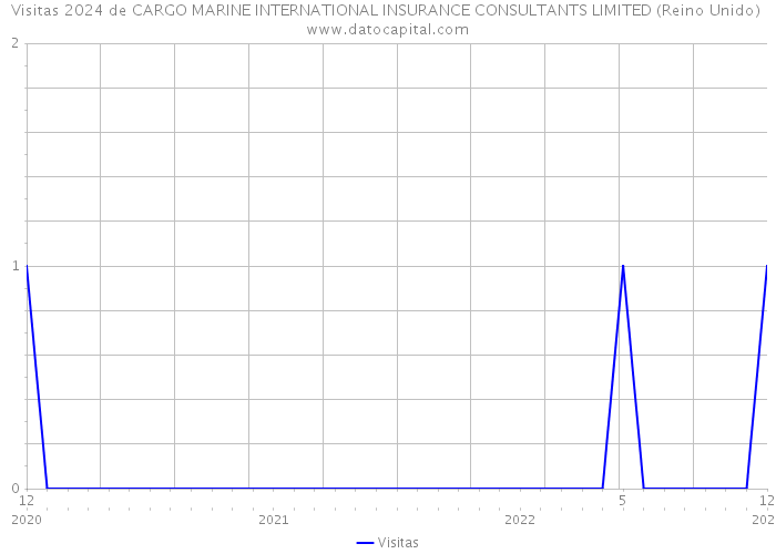 Visitas 2024 de CARGO MARINE INTERNATIONAL INSURANCE CONSULTANTS LIMITED (Reino Unido) 