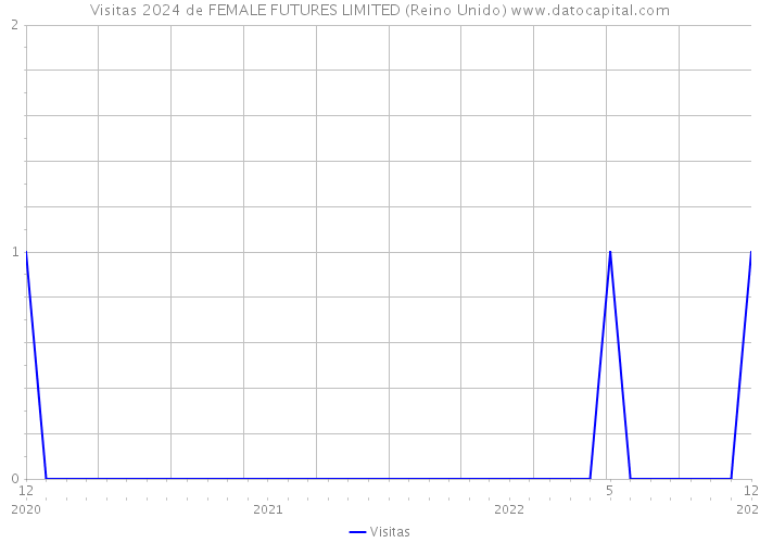 Visitas 2024 de FEMALE FUTURES LIMITED (Reino Unido) 