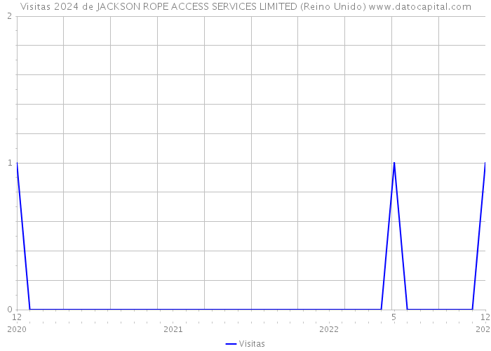 Visitas 2024 de JACKSON ROPE ACCESS SERVICES LIMITED (Reino Unido) 