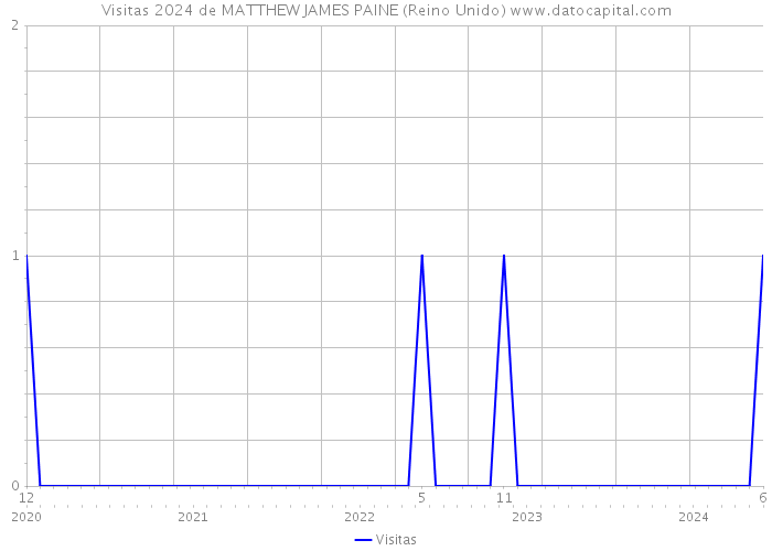 Visitas 2024 de MATTHEW JAMES PAINE (Reino Unido) 