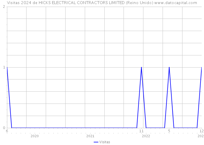 Visitas 2024 de HICKS ELECTRICAL CONTRACTORS LIMITED (Reino Unido) 