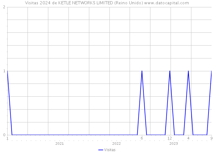 Visitas 2024 de KETLE NETWORKS LIMITED (Reino Unido) 