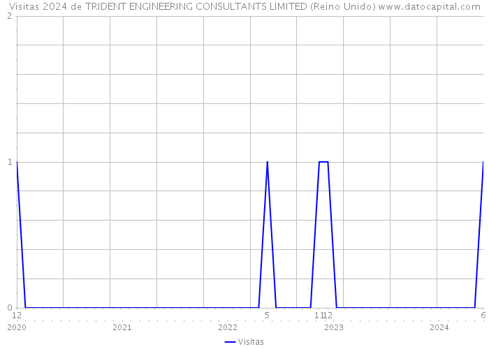 Visitas 2024 de TRIDENT ENGINEERING CONSULTANTS LIMITED (Reino Unido) 