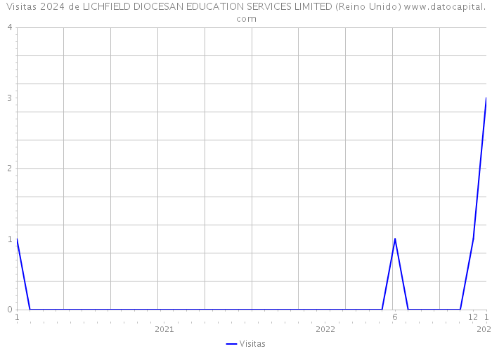 Visitas 2024 de LICHFIELD DIOCESAN EDUCATION SERVICES LIMITED (Reino Unido) 