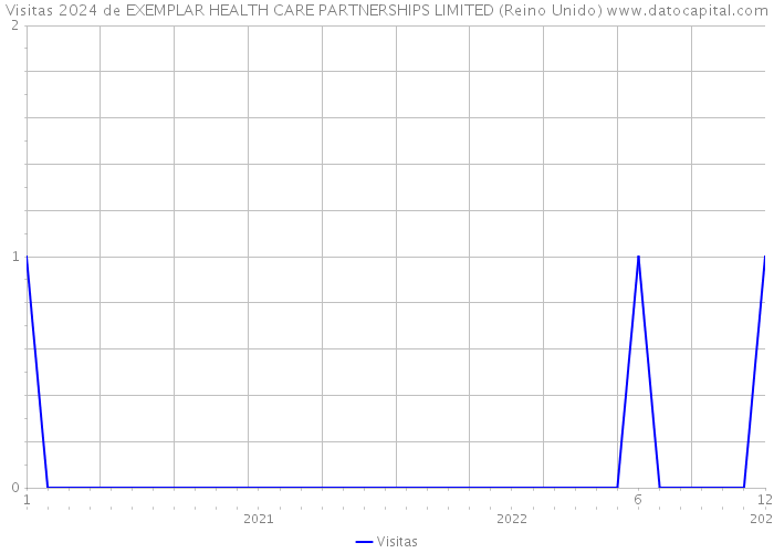 Visitas 2024 de EXEMPLAR HEALTH CARE PARTNERSHIPS LIMITED (Reino Unido) 