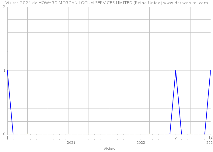 Visitas 2024 de HOWARD MORGAN LOCUM SERVICES LIMITED (Reino Unido) 