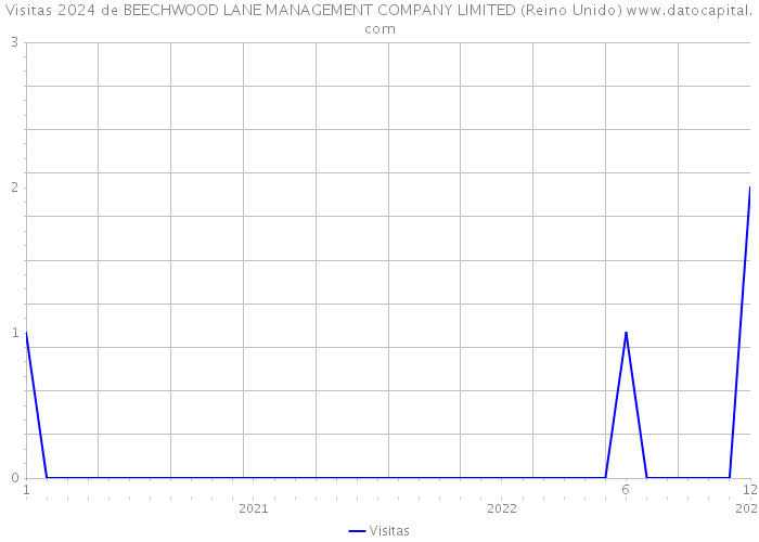 Visitas 2024 de BEECHWOOD LANE MANAGEMENT COMPANY LIMITED (Reino Unido) 