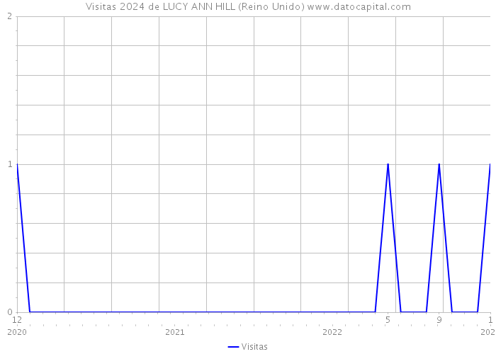 Visitas 2024 de LUCY ANN HILL (Reino Unido) 