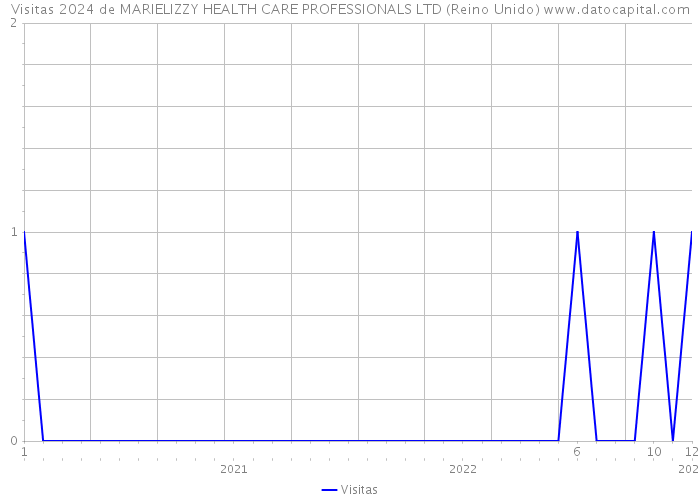 Visitas 2024 de MARIELIZZY HEALTH CARE PROFESSIONALS LTD (Reino Unido) 