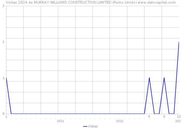 Visitas 2024 de MURRAY WILLIAMS CONSTRUCTION LIMITED (Reino Unido) 