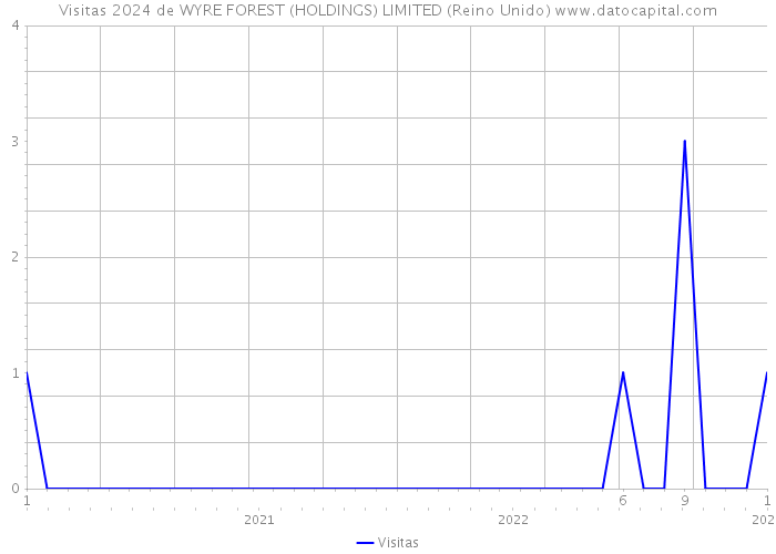Visitas 2024 de WYRE FOREST (HOLDINGS) LIMITED (Reino Unido) 