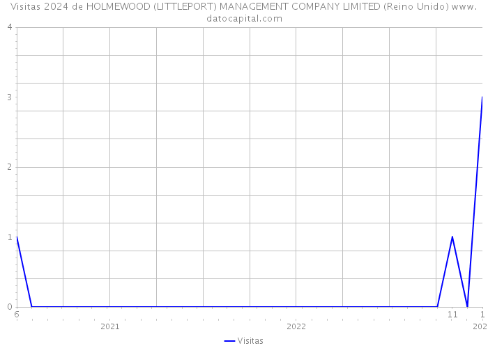 Visitas 2024 de HOLMEWOOD (LITTLEPORT) MANAGEMENT COMPANY LIMITED (Reino Unido) 