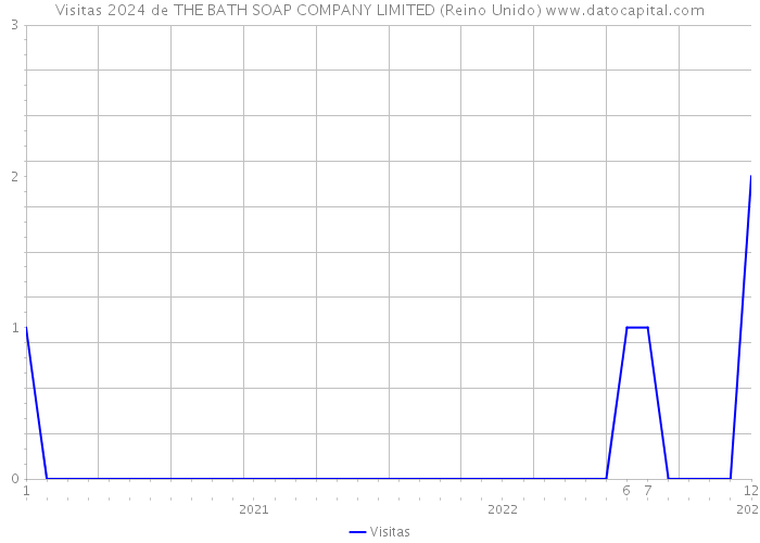Visitas 2024 de THE BATH SOAP COMPANY LIMITED (Reino Unido) 