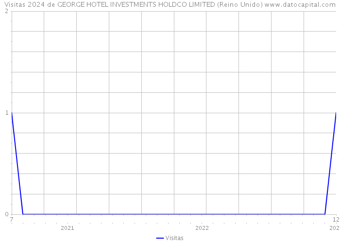 Visitas 2024 de GEORGE HOTEL INVESTMENTS HOLDCO LIMITED (Reino Unido) 