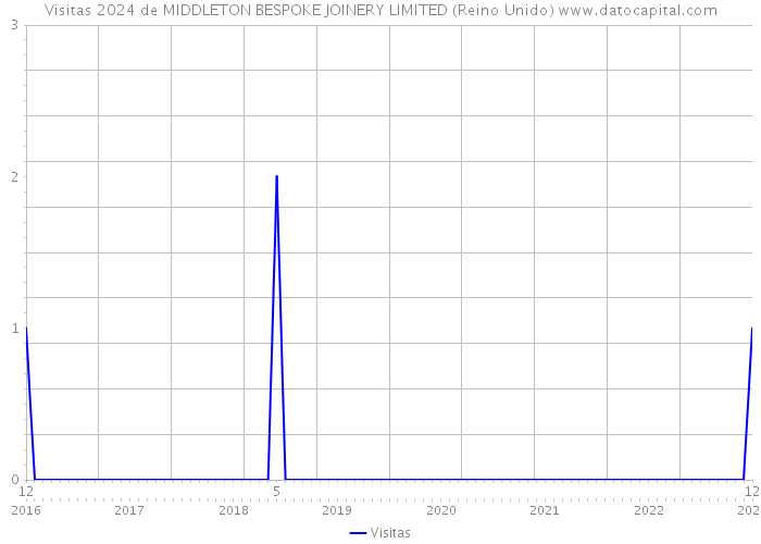 Visitas 2024 de MIDDLETON BESPOKE JOINERY LIMITED (Reino Unido) 