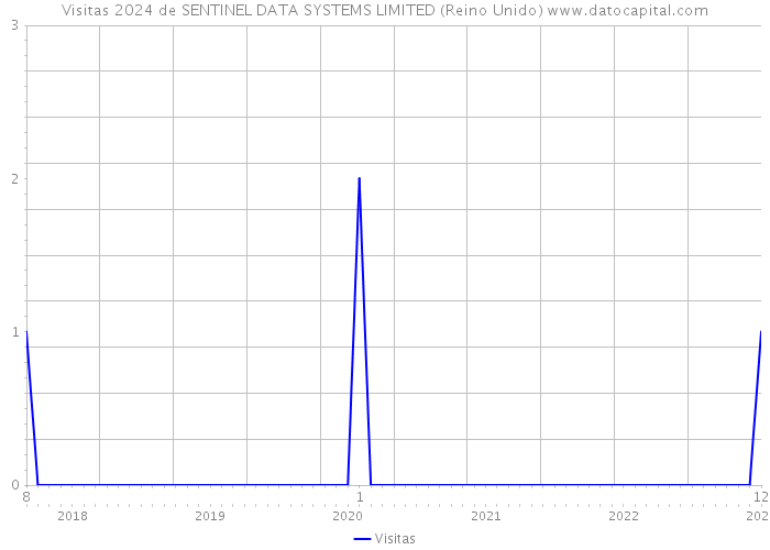 Visitas 2024 de SENTINEL DATA SYSTEMS LIMITED (Reino Unido) 