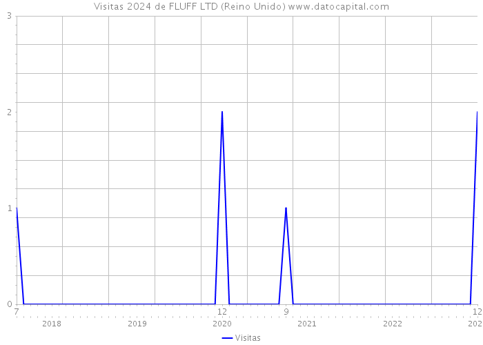 Visitas 2024 de FLUFF LTD (Reino Unido) 