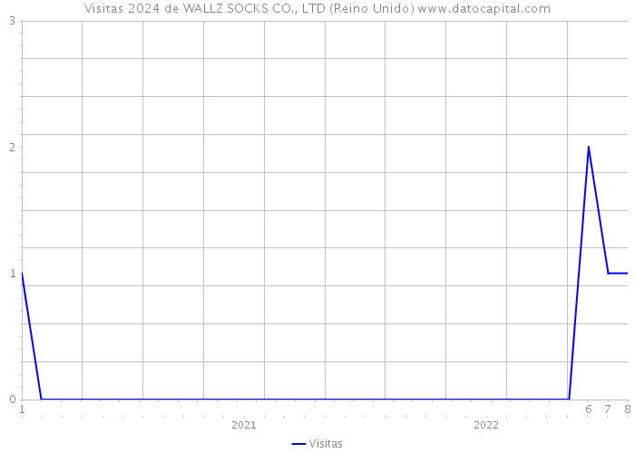 Visitas 2024 de WALLZ SOCKS CO., LTD (Reino Unido) 