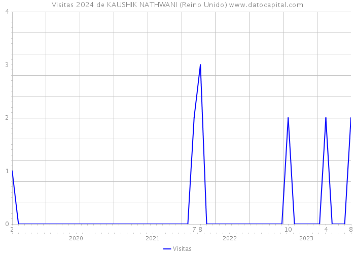 Visitas 2024 de KAUSHIK NATHWANI (Reino Unido) 