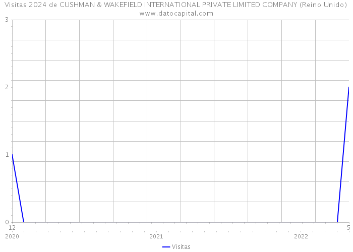 Visitas 2024 de CUSHMAN & WAKEFIELD INTERNATIONAL PRIVATE LIMITED COMPANY (Reino Unido) 