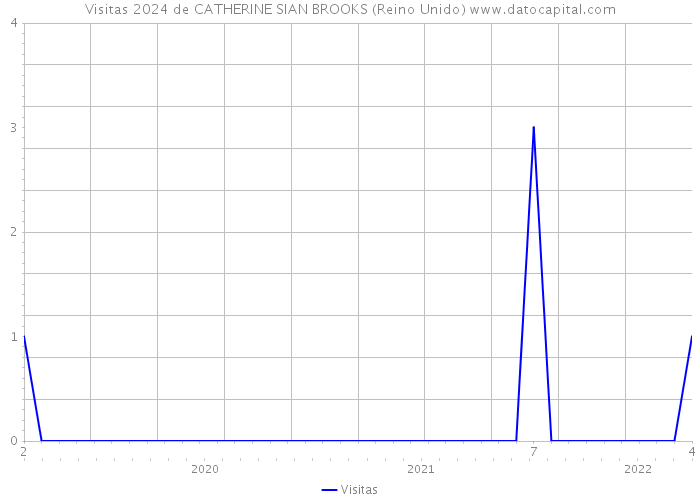 Visitas 2024 de CATHERINE SIAN BROOKS (Reino Unido) 