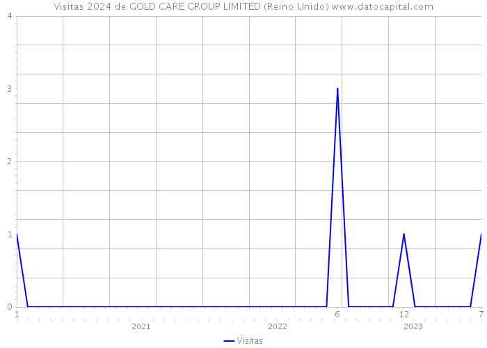 Visitas 2024 de GOLD CARE GROUP LIMITED (Reino Unido) 