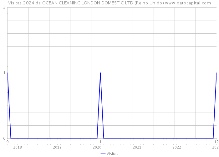 Visitas 2024 de OCEAN CLEANING LONDON DOMESTIC LTD (Reino Unido) 