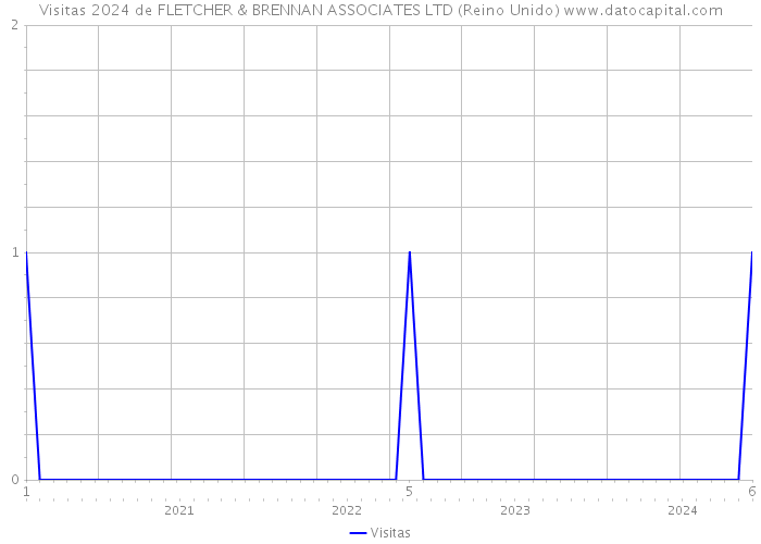 Visitas 2024 de FLETCHER & BRENNAN ASSOCIATES LTD (Reino Unido) 