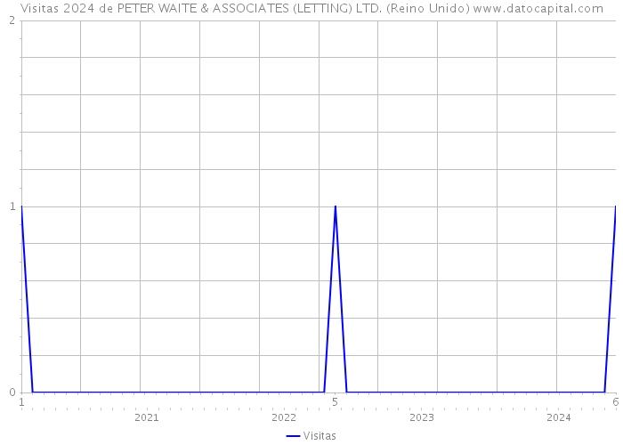 Visitas 2024 de PETER WAITE & ASSOCIATES (LETTING) LTD. (Reino Unido) 