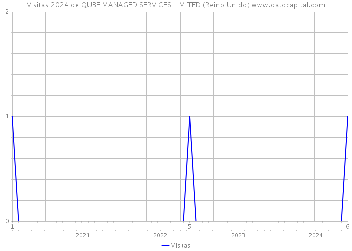 Visitas 2024 de QUBE MANAGED SERVICES LIMITED (Reino Unido) 