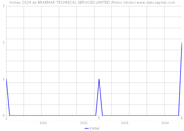 Visitas 2024 de BRAEMAR TECHNICAL SERVICES LIMITED (Reino Unido) 