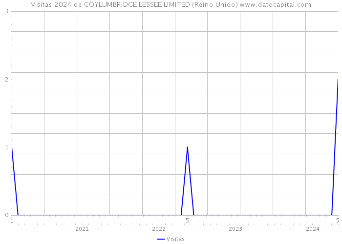 Visitas 2024 de COYLUMBRIDGE LESSEE LIMITED (Reino Unido) 