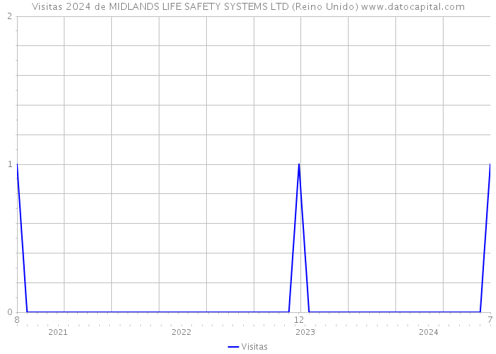 Visitas 2024 de MIDLANDS LIFE SAFETY SYSTEMS LTD (Reino Unido) 