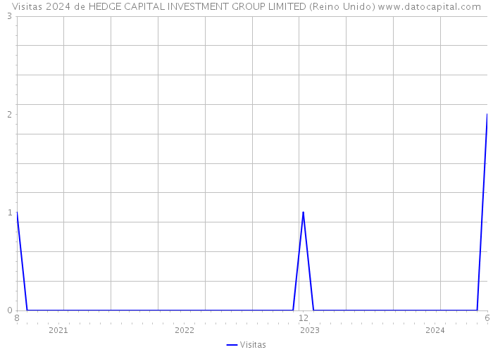 Visitas 2024 de HEDGE CAPITAL INVESTMENT GROUP LIMITED (Reino Unido) 