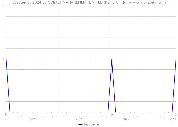 Búsquedas 2024 de COBALT MANAGEMENT LIMITED (Reino Unido) 