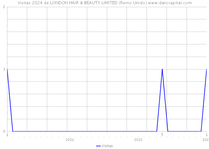 Visitas 2024 de LONDON HAIR & BEAUTY LIMITED (Reino Unido) 