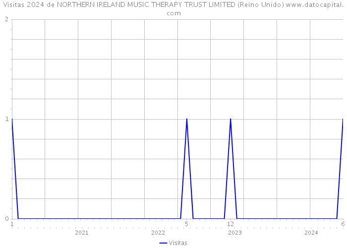 Visitas 2024 de NORTHERN IRELAND MUSIC THERAPY TRUST LIMITED (Reino Unido) 