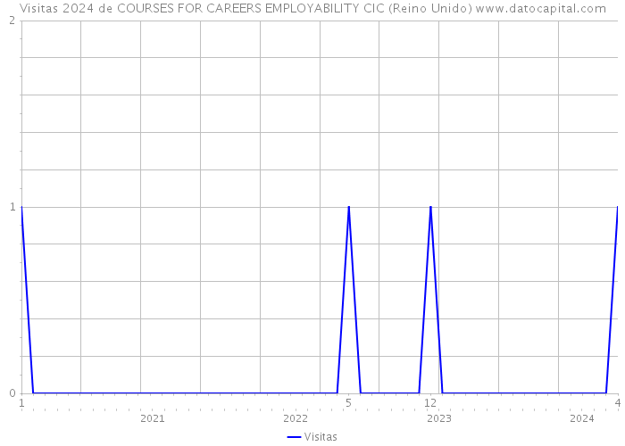 Visitas 2024 de COURSES FOR CAREERS EMPLOYABILITY CIC (Reino Unido) 