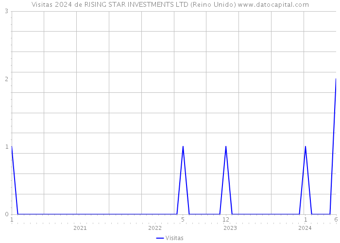 Visitas 2024 de RISING STAR INVESTMENTS LTD (Reino Unido) 