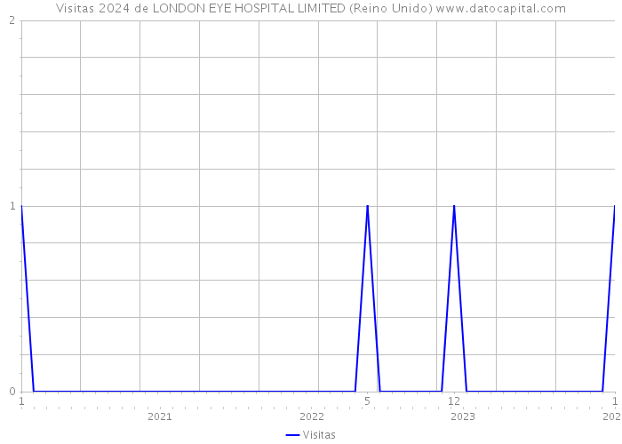 Visitas 2024 de LONDON EYE HOSPITAL LIMITED (Reino Unido) 