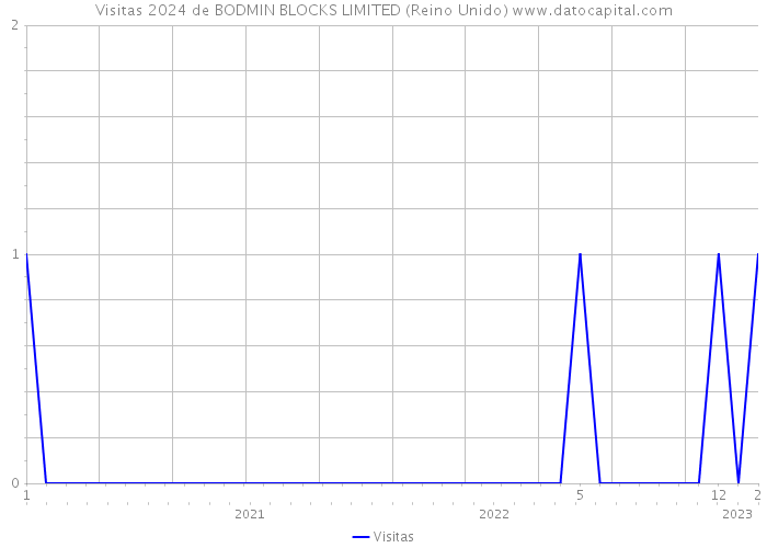 Visitas 2024 de BODMIN BLOCKS LIMITED (Reino Unido) 