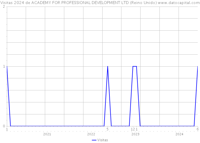 Visitas 2024 de ACADEMY FOR PROFESSIONAL DEVELOPMENT LTD (Reino Unido) 