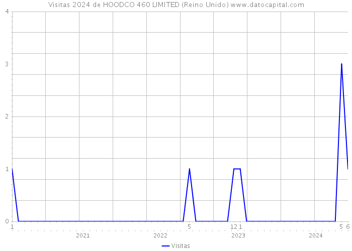 Visitas 2024 de HOODCO 460 LIMITED (Reino Unido) 