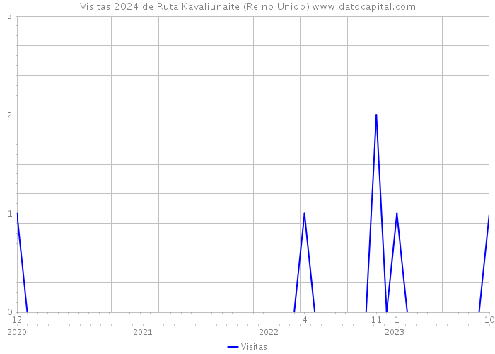 Visitas 2024 de Ruta Kavaliunaite (Reino Unido) 