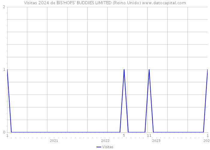 Visitas 2024 de BIS'HOPS' BUDDIES LIMITED (Reino Unido) 