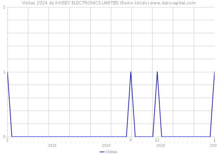 Visitas 2024 de KINSEY ELECTRONICS LIMITED (Reino Unido) 